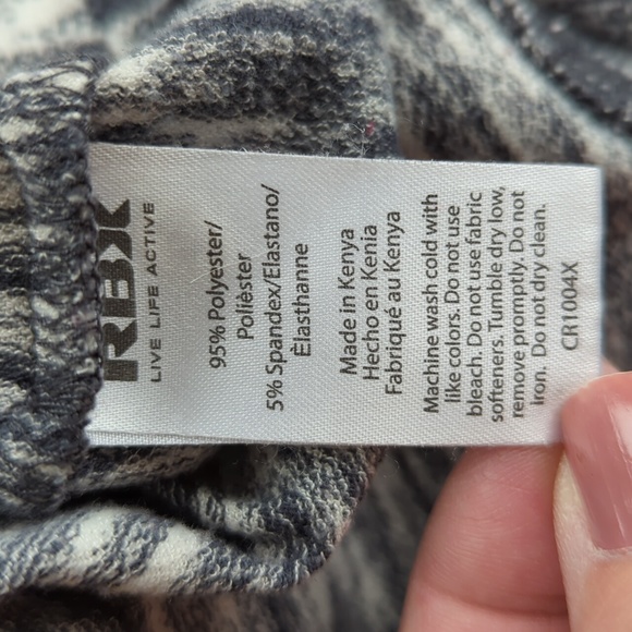 RBX Performance Long Sleeve Top PLUS 1X Black White - Picture 3 of 12